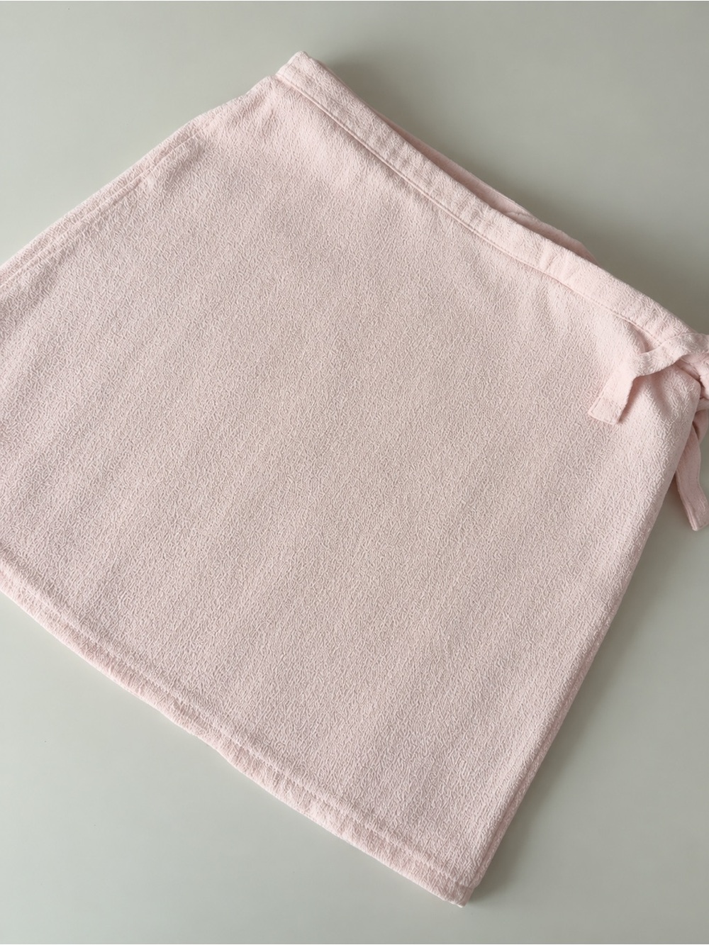 Sunday Best Light Pink Tie-Waist Girl's Skirt